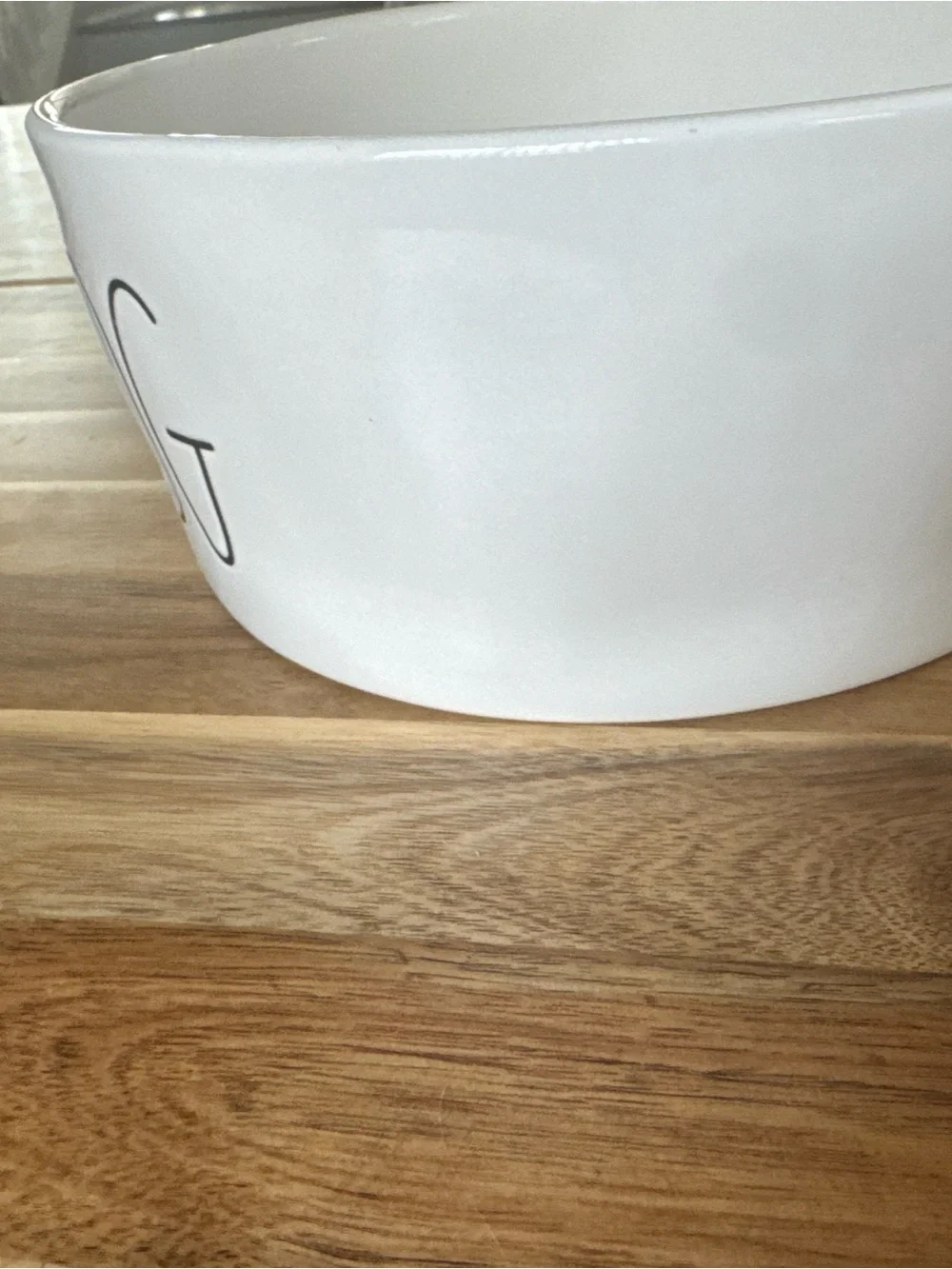 Rae Dunn White Ceramic Serving Bowl